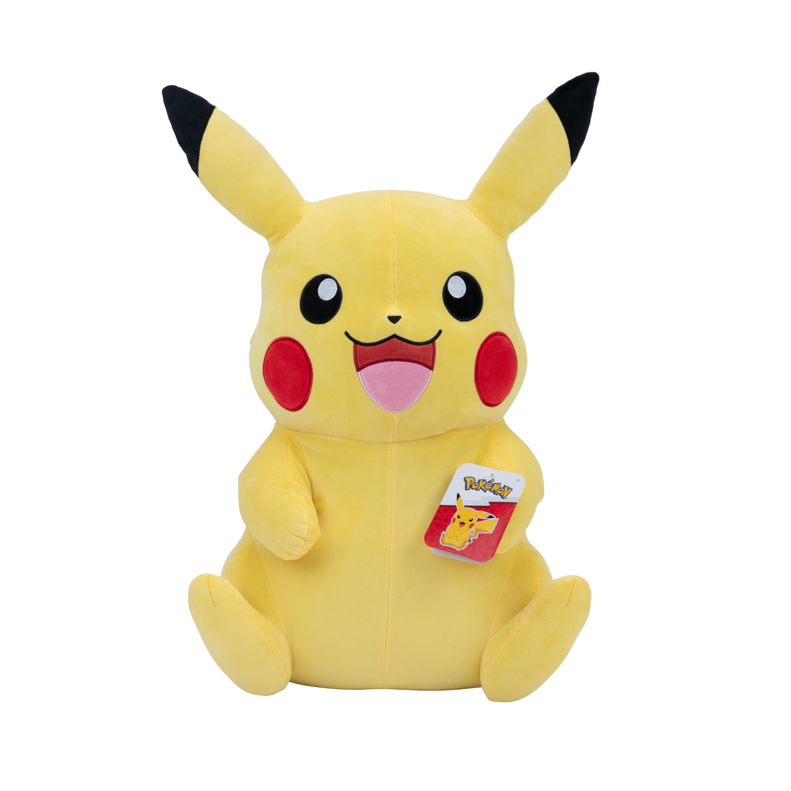 Pokémon PKW3884-60cm Plüsch - Pikachu, offizielles Plüsch