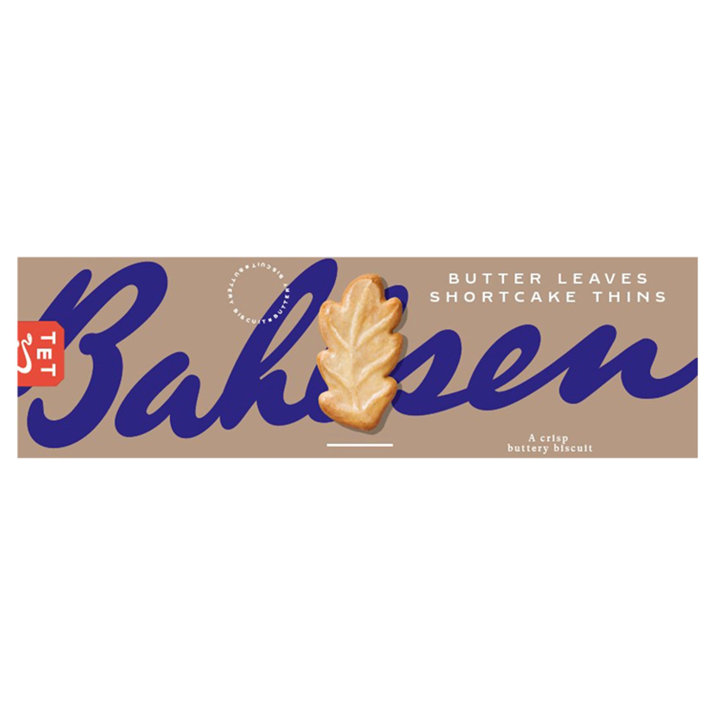 Bahlsen Butter Leaves Shortcake Thins Buttery Biscuit 125g