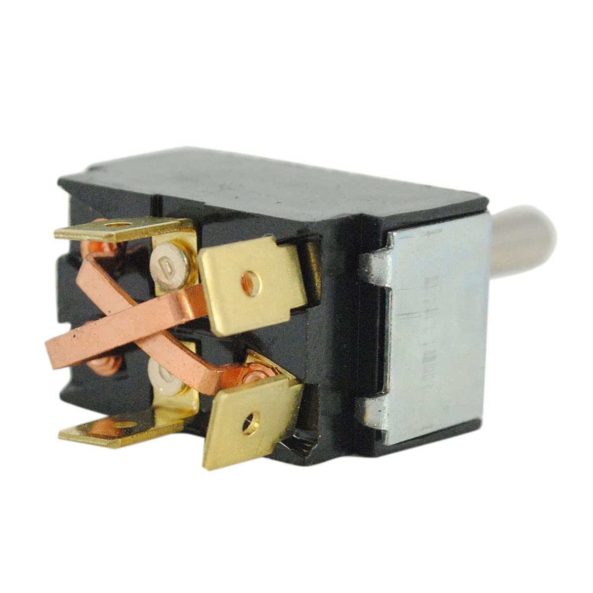 Grasshopper Mower Toggle Switch 2P DT 2Pos Carl-6GO5378, for PowerFold Electric Height Adjustment on FrontMount Mowers, Genuine Replacement Part, OEM 184084