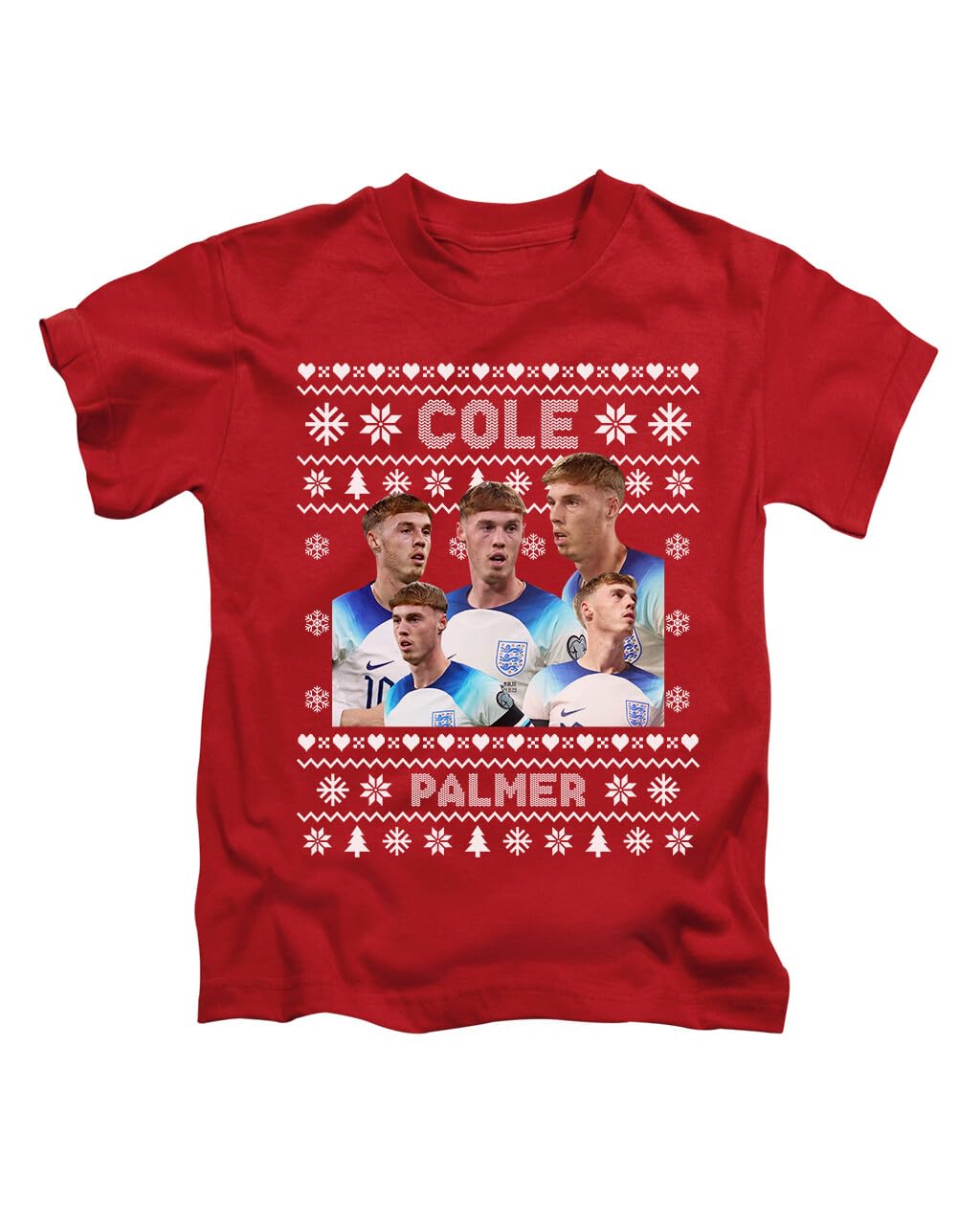Taylor Brown Christmas Cole Palmer Football Footy Xmas Tee T-Shirt Funny Unisex T Shirt Top Red