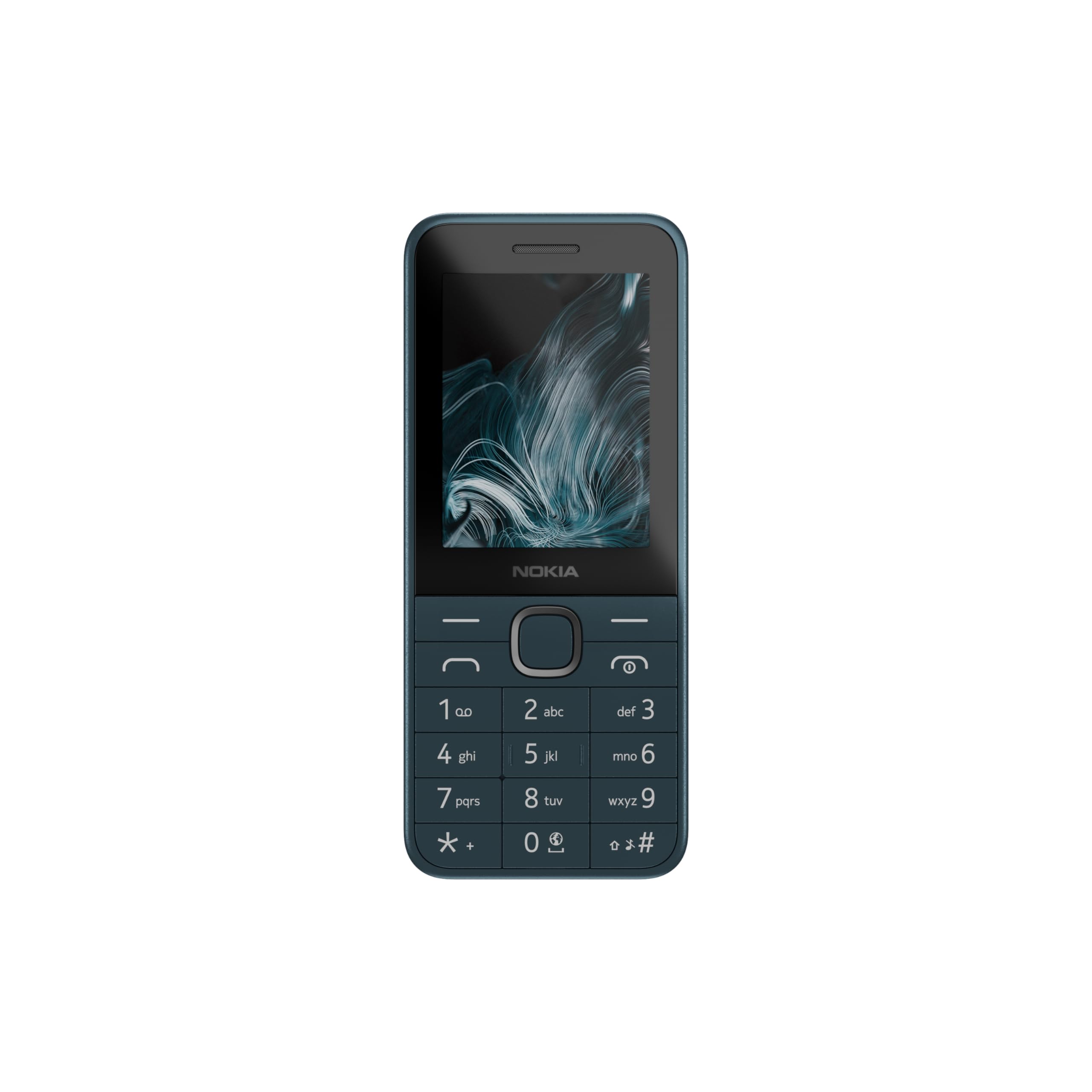 Nokia 225 4G 2024 Dark Blue Telefono Cellulare con Tastiera e Schermo da 2,4" 128 MB Memoria Interna Espandibile fino a 32GB