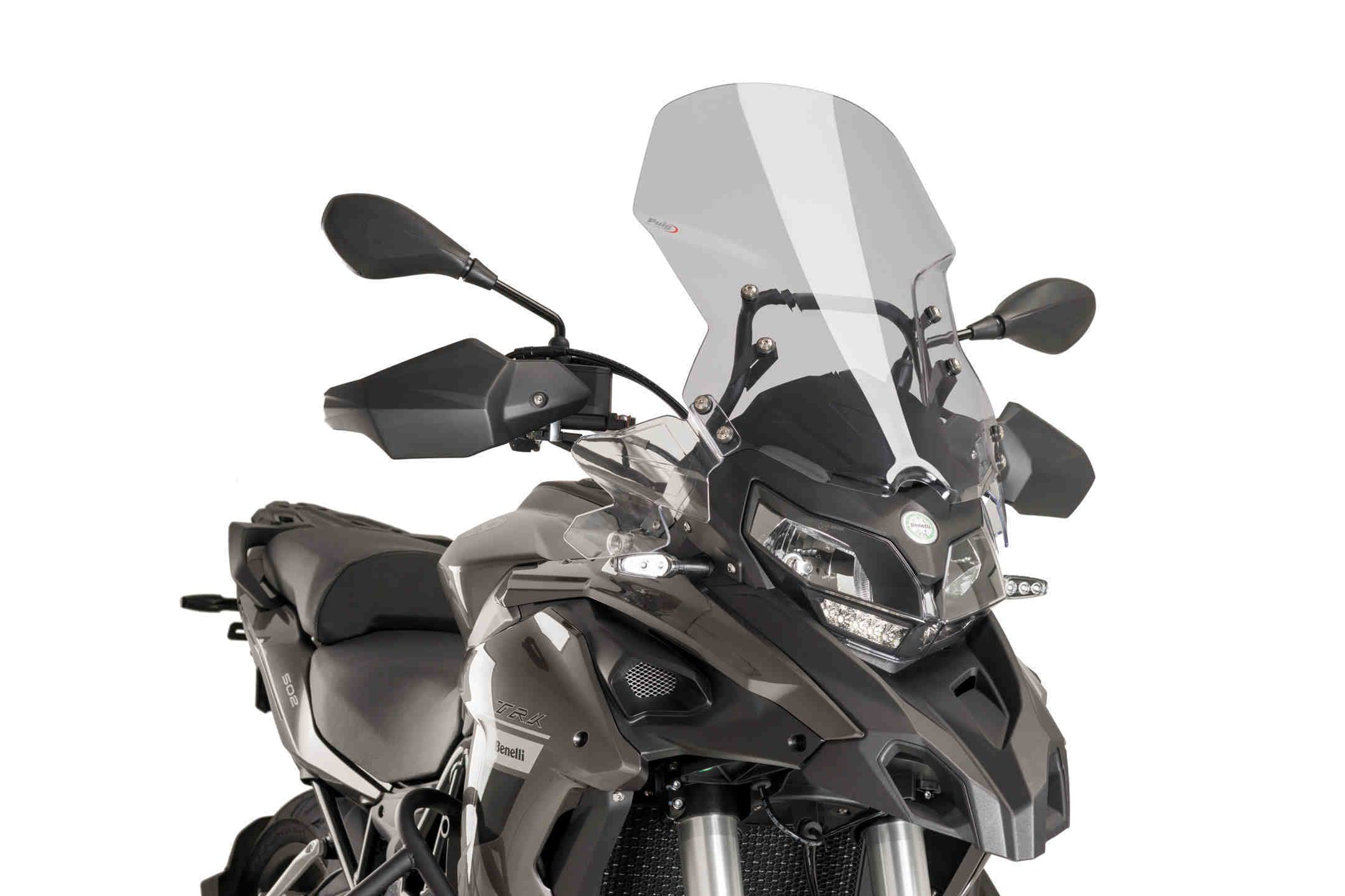 Puig Light Smoke Touring Screen QJ Motor SRT 700X Trail 2023-2025
