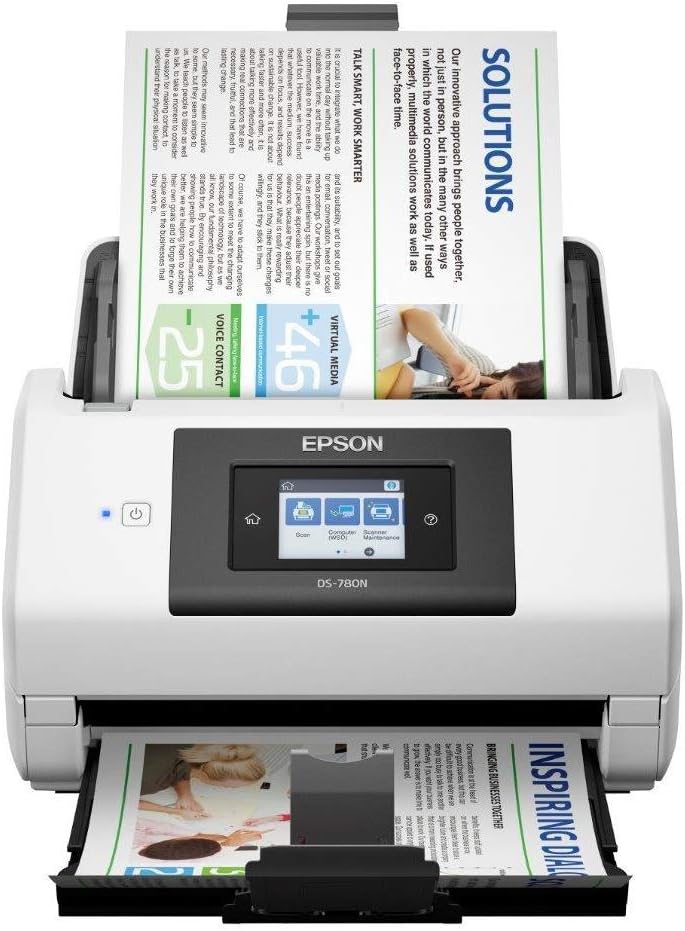 Epson DS-410 Document Scanner (Renewed) : Office Products