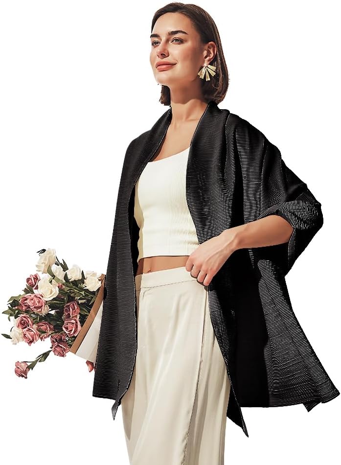 Women Sun Shawl Sun Protection UV Beach Wrap Pashmina UPF 50+ Travel Scarf Swimsuit Cover Up Cooling Blanket SLO7M186YT