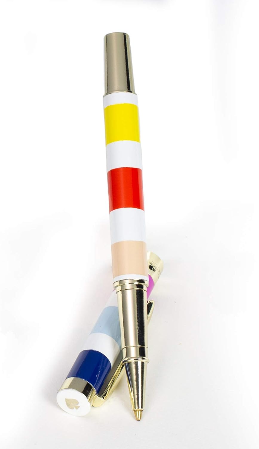 Kate Spade New York Black Ink Ballpoint Pen with Reusable Gift Box - Image 3