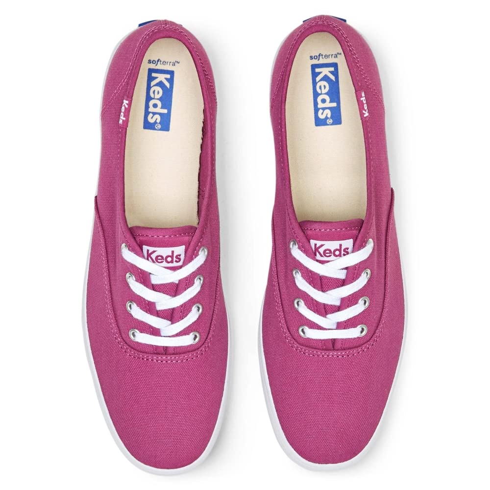 Keds Champion Seasonal Solid Baskets en Toile Organique pour Femme