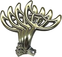 ZIYOUGOU 42 Inch Antique Bronze Replacement Ceiling Fan Blade Arms - 4-Pack, Durable Easy Install for 4-Blade Fans