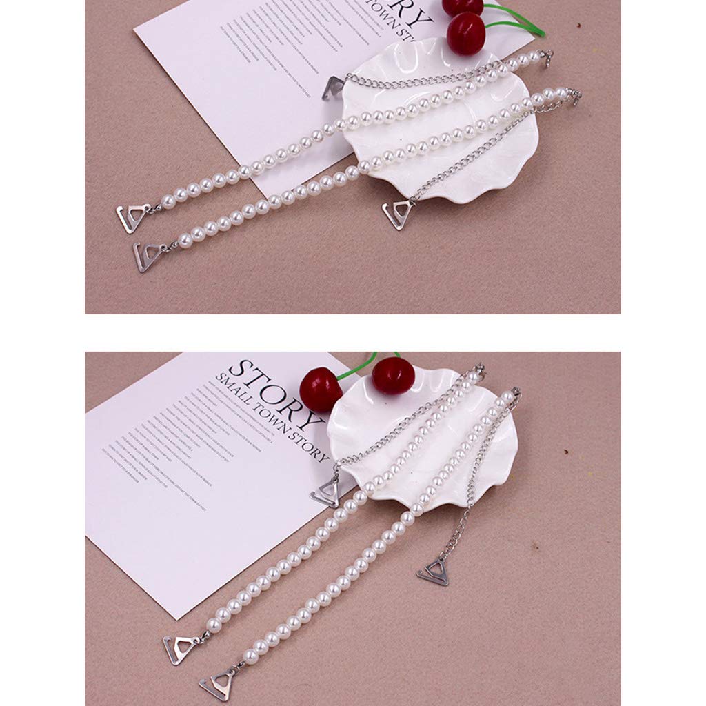 Pearlss Reggiseno Strap Perle Perline Spalline Invisibili