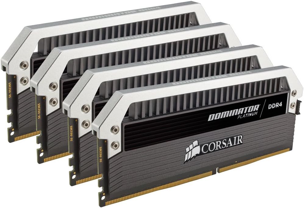 Corsair Dominator Platinum, 64GB (4 x 16GB) DDR4-2400MHz CL14 Desktop Memory thumbnail 3