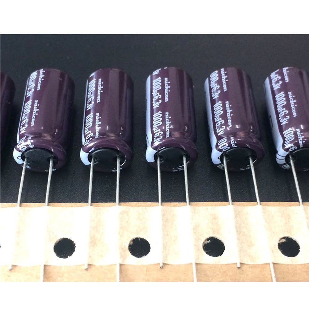 Lot De 20 Condensateurs électrolytiques 6,3V 1000uF - Haute Fréquence - Pour Réparation électronique