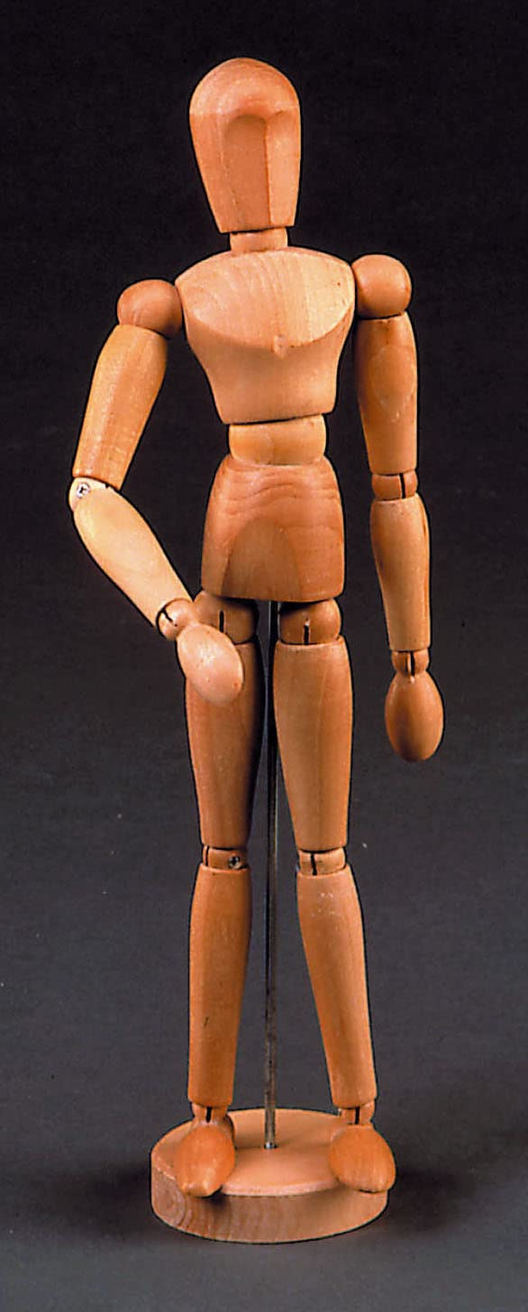Mannequin Articulé Lefranc Bourgeois - Homme 30 Cm - Pour Dessin, Peinture, Étude Anatomique