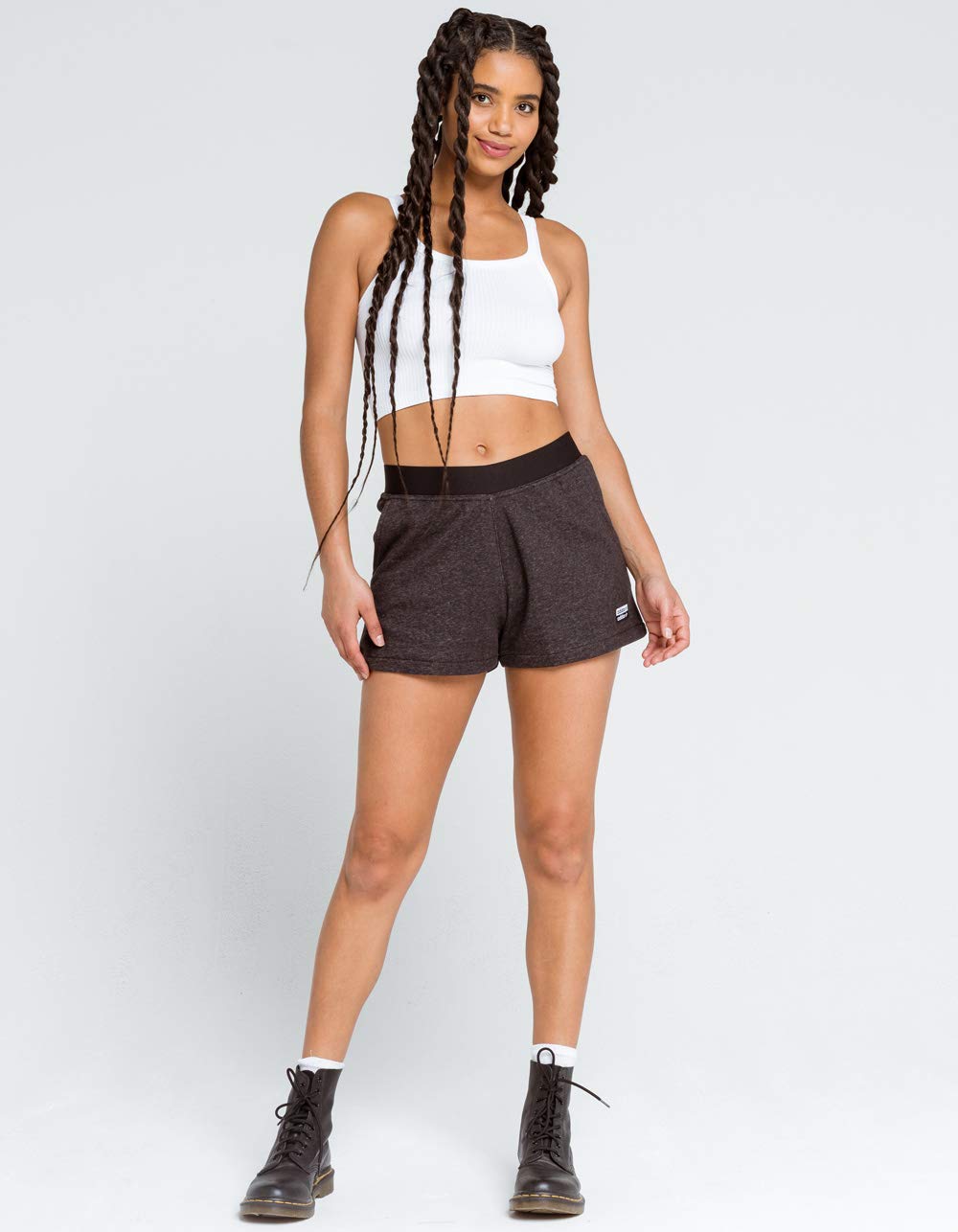 adidas Originals Women's Shorts (XS, Black/Melange)