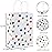 BLEWINDZ 32Pcs Rainbow Small Gift Bags Bulk with 32Pcs Tissue Paper - Colorful Polka Dots Goodie Bags with Handles for Party Favors, Kids Birthday, Baby Shower, Wedding, Shoppings