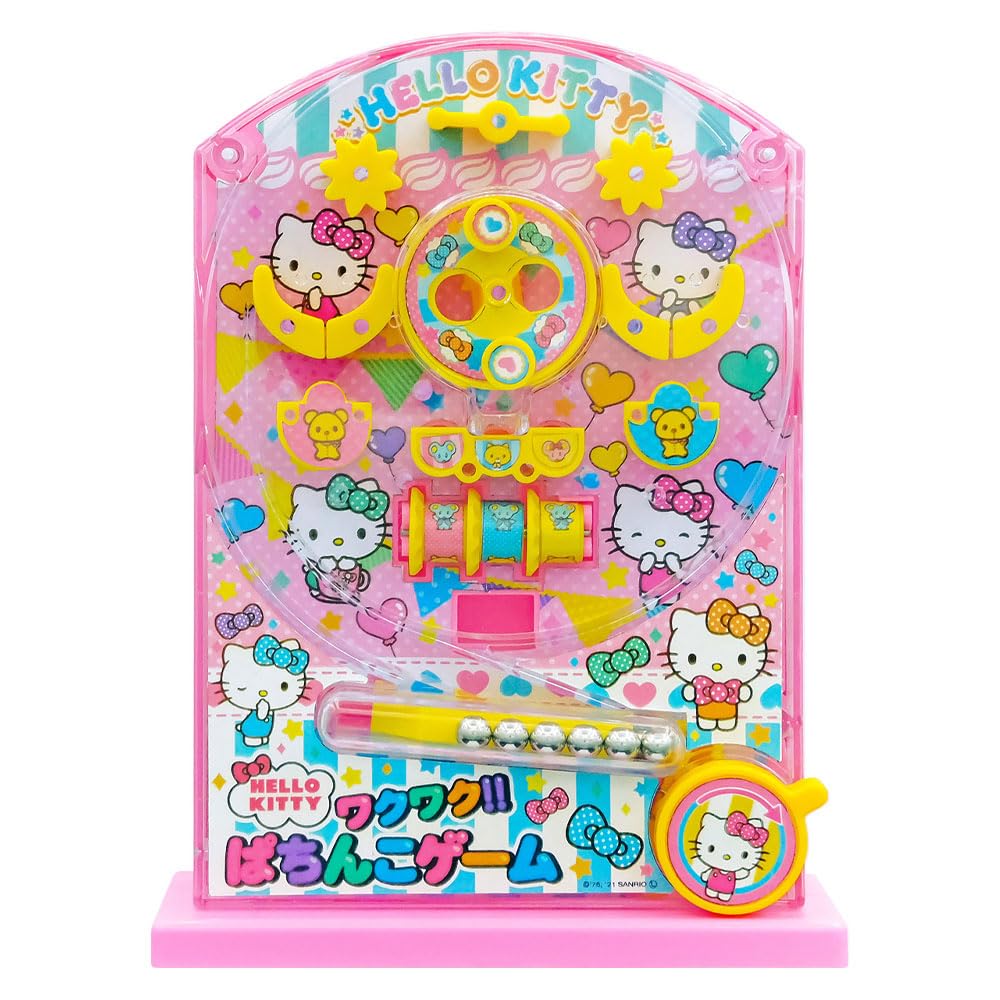 ハローキティ　おもちゃ　パチンコ　⚠️訳あり Amazon.co.jp: 【 縁日 景品 玩具 セット 】ハローキティ ワクワク
