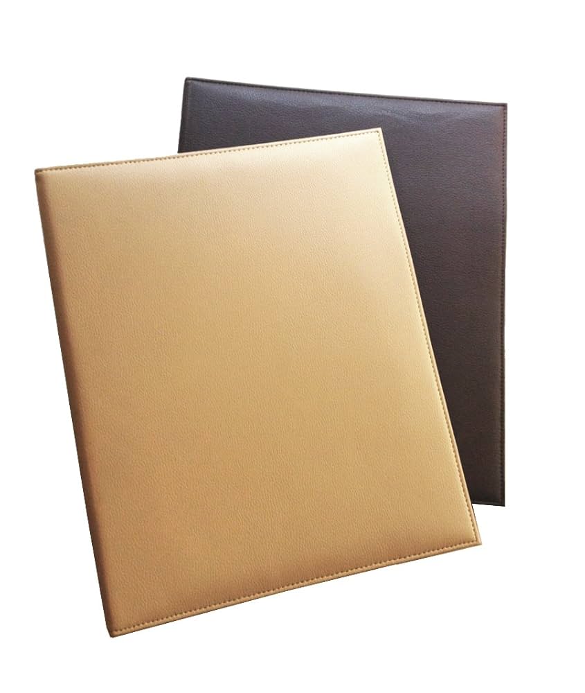 Amazon | レザーバインダー[A4タイプ/4リング/ポケット付