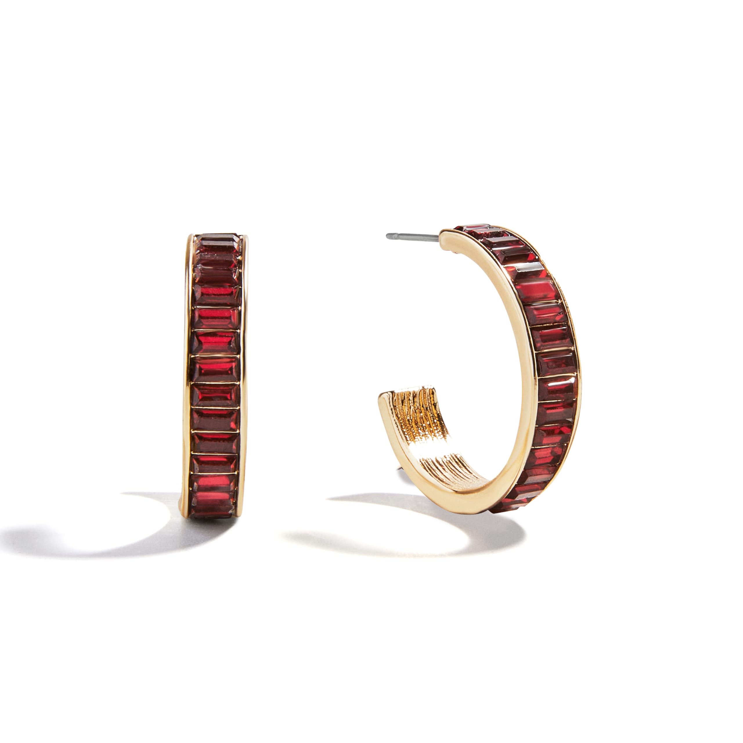 BaubleBar Hoop and Drop Earrings for Women, Fashion Jewelry, Beautiful and Giftable Earrings