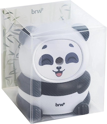 BRW Apontador Divertido com Manivela Panda