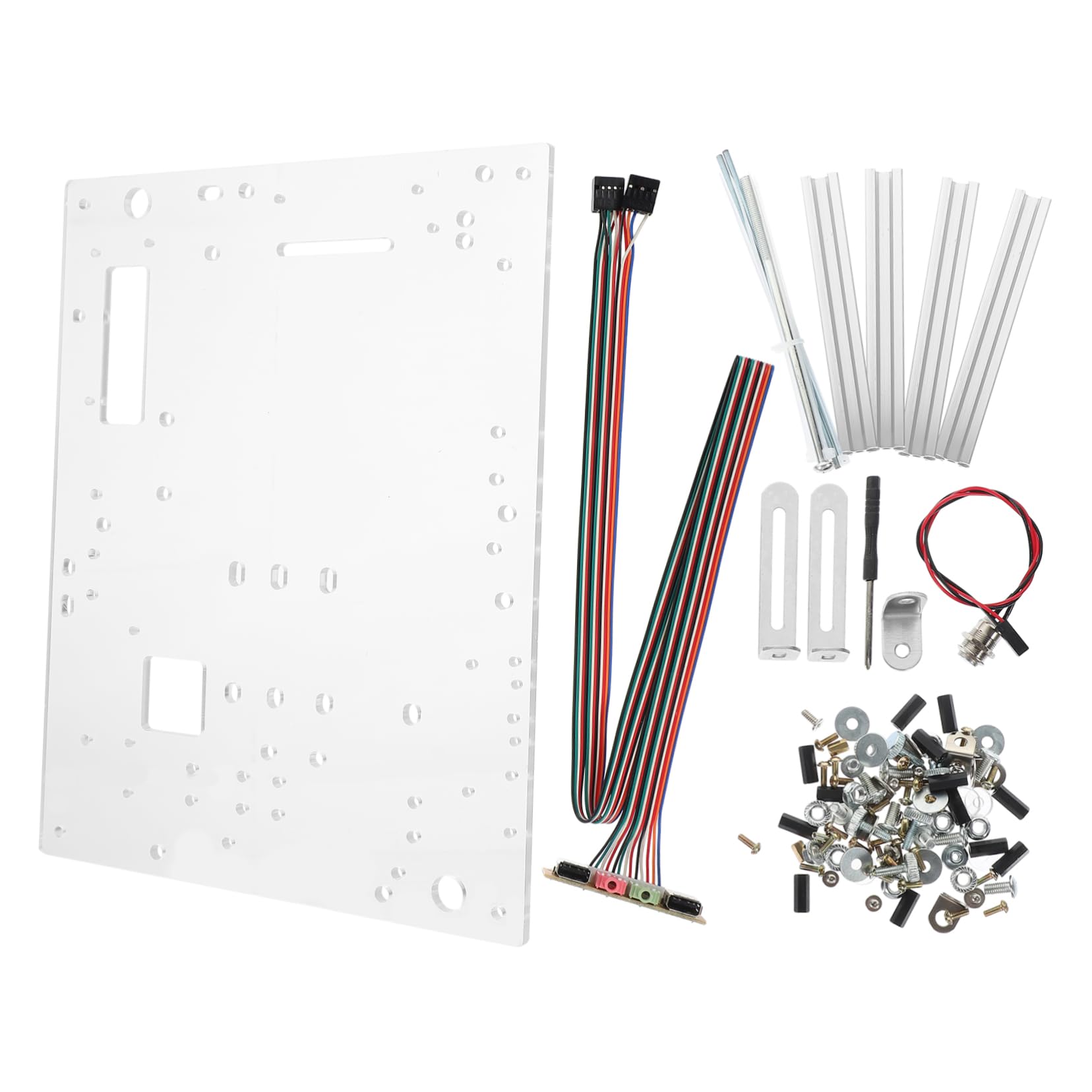 Soporte de chasis para PC abierto SHINEOFI mini ITX ATX banco de pruebas para placas base 8