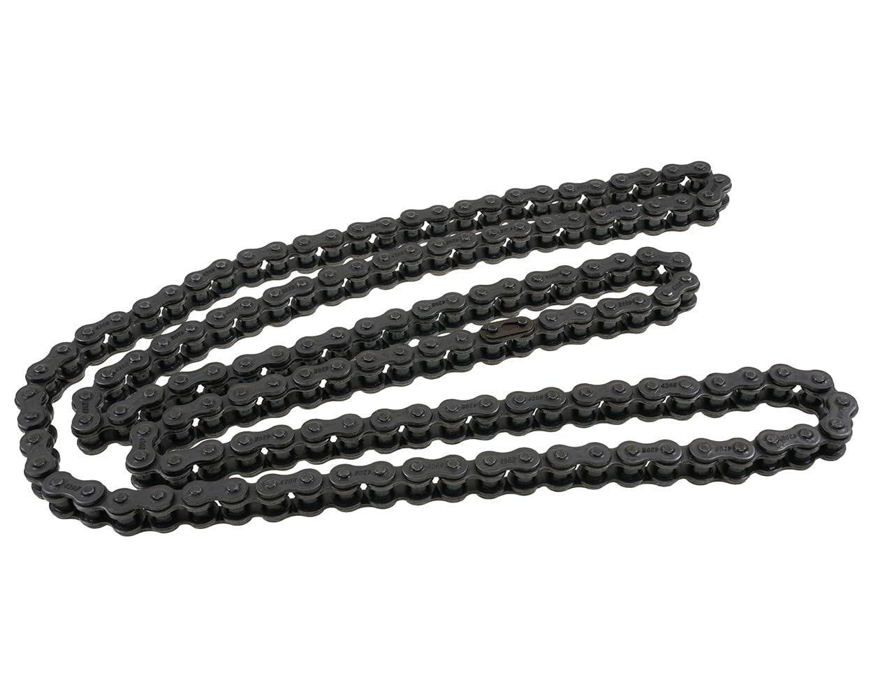 Cadena transmisión reforzada 420x140 compatible con Kreidler, Zündapp, Simson S50 S51 S70, Schwalbe KR51/1 KR51/2, Star, Sperber, Habicht, SR50 SR80, KSR Moto TR50, Tigger