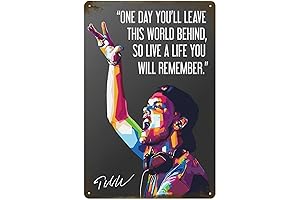Avicii Quotes Metal Tin Sign Poster 8”×12” - Decorate Your Space with Avicii's Inspiring Quotes