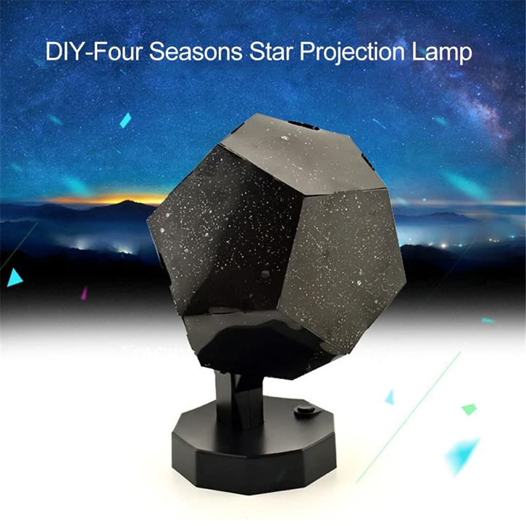 ADITAM Ciencia Cielo Estrellado Galaxia proyector luz Nocturna Estrella romántica lámpara de proyección lámpara de sueño atmósfera luz Regalos Double The Comfort