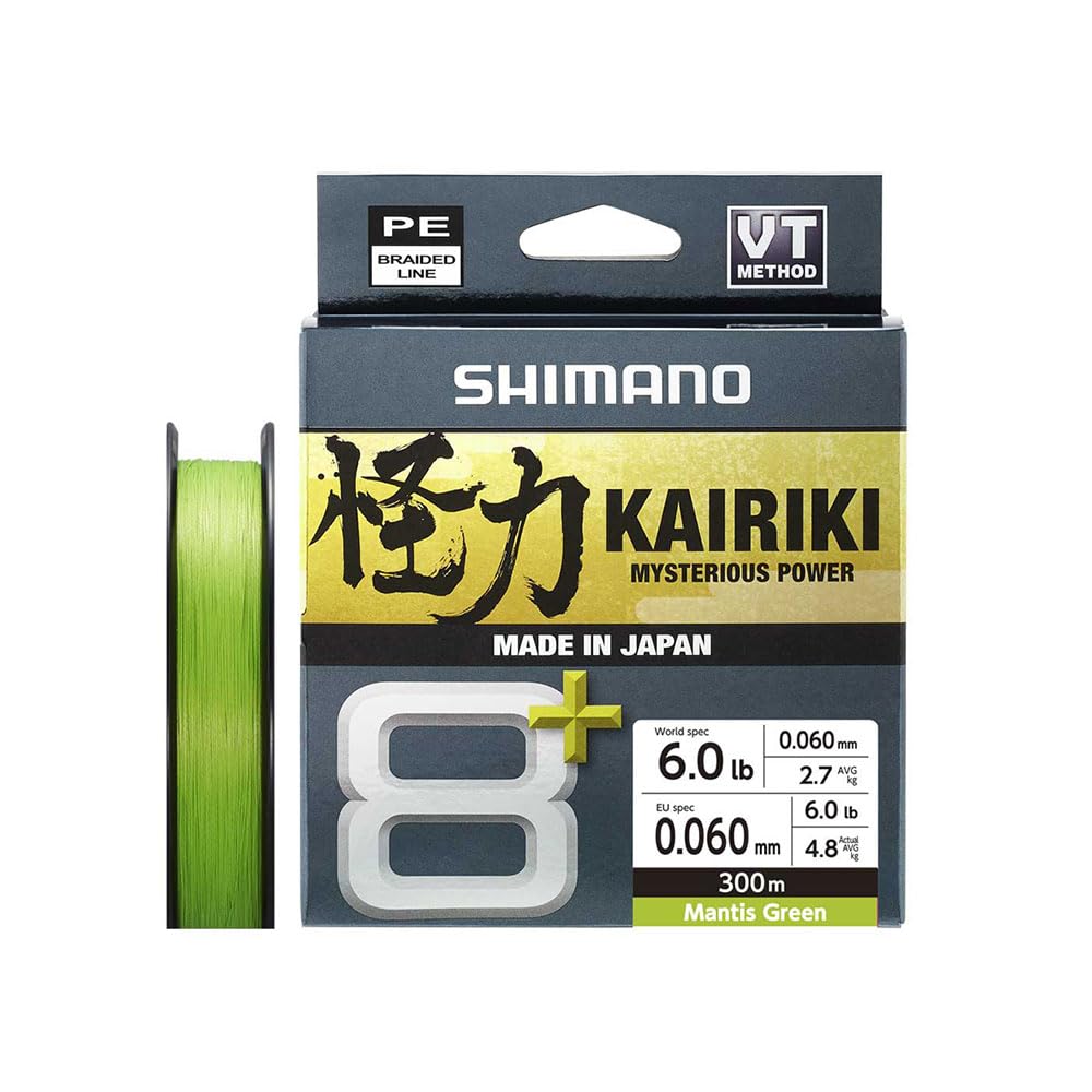 Line Kairiki 8+ - 300m 0.28mm 31.9kg M. Green
