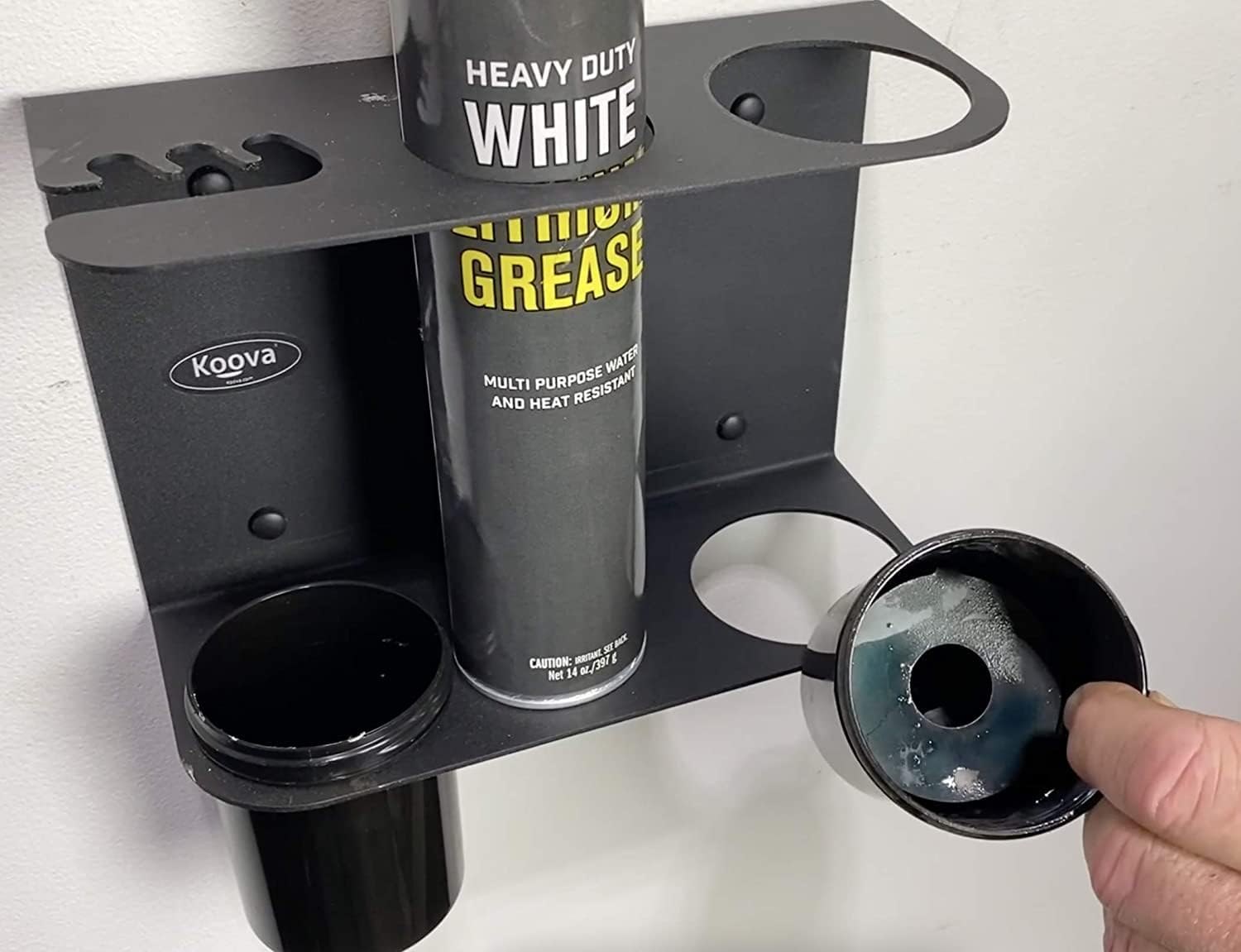 Buy Koova Grease Gun Holder Tractor Grease Gun Garage Organizer Wall