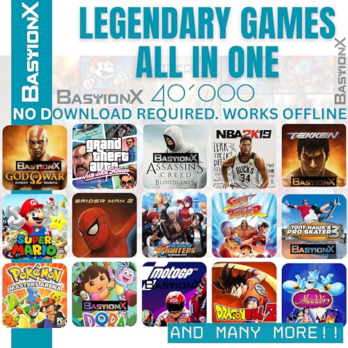 Image of [2025] Ultimate Retro Gaming System Gamestick,True Plug & Play HDMI,Wireless Controllers,Emulators & Classic Games,All-in-One Arcade Gaming System,Complete Edition(GS4 Ultimate Edition),Black