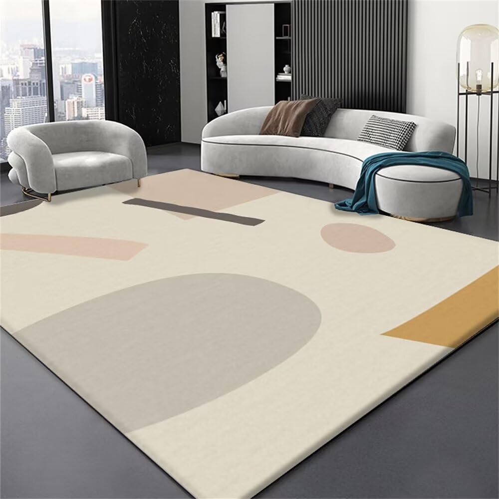 Schallschutz Teppich Das Wohnzimmer ist modern, einfach, schmutzabweisend, rutschfest und waschbar Teppich Waschbar rutschfest Babyzimmer Teppich Teppich Günstig 180X280CM