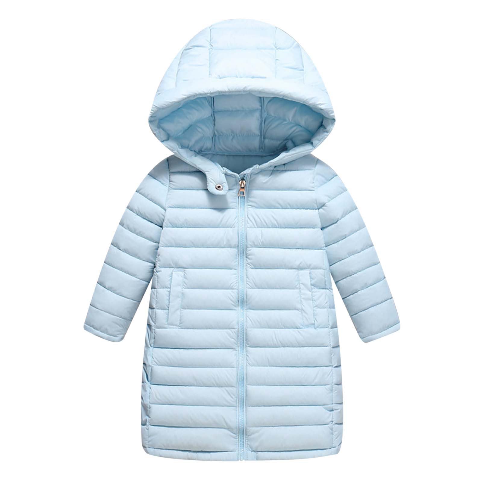 Bambini Lungo Piumino Ragazze Con Cerniera Giacca Con Cappuccio Ragazzi Giacche Invernali Per Bambini Vestiti Da Neve Per Bambino Ragazzi