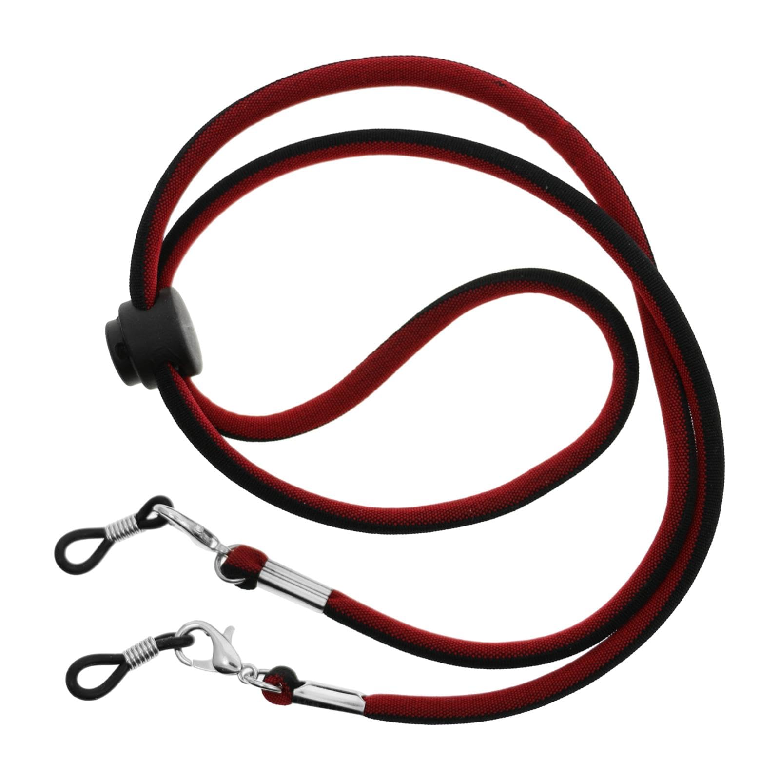 Sunglasses Retainer Adjustable Anti Lost Eyeglass Strap Adult Kids Men Woman red and black|Health & Beauty | Vision Care | Eyeglass Straps & Cords-image-39
