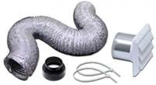 Lambro Kit de ventilación de pared para ventilador Bathroon 480l, 4" X 5'