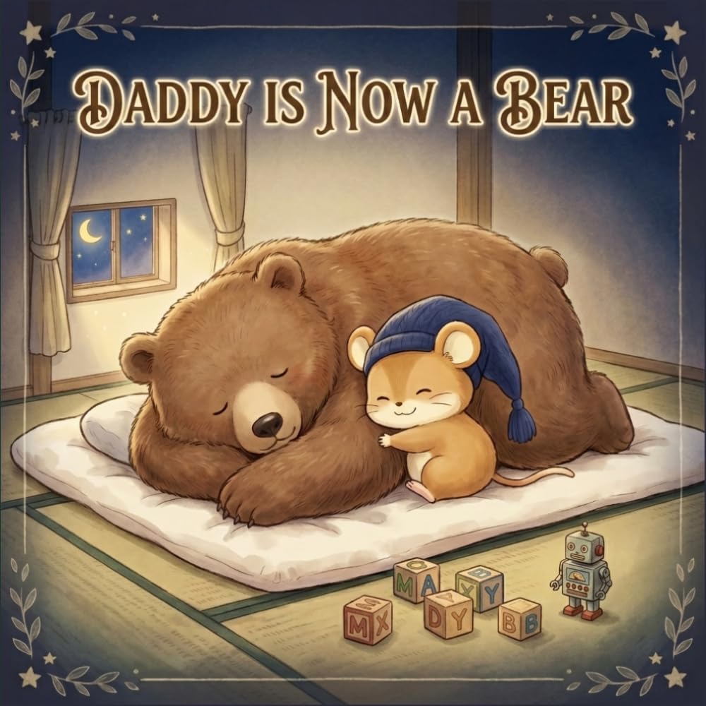 DADDY IS NOW A BEAR: A Cozy Bedtime Story About Love and Sleep