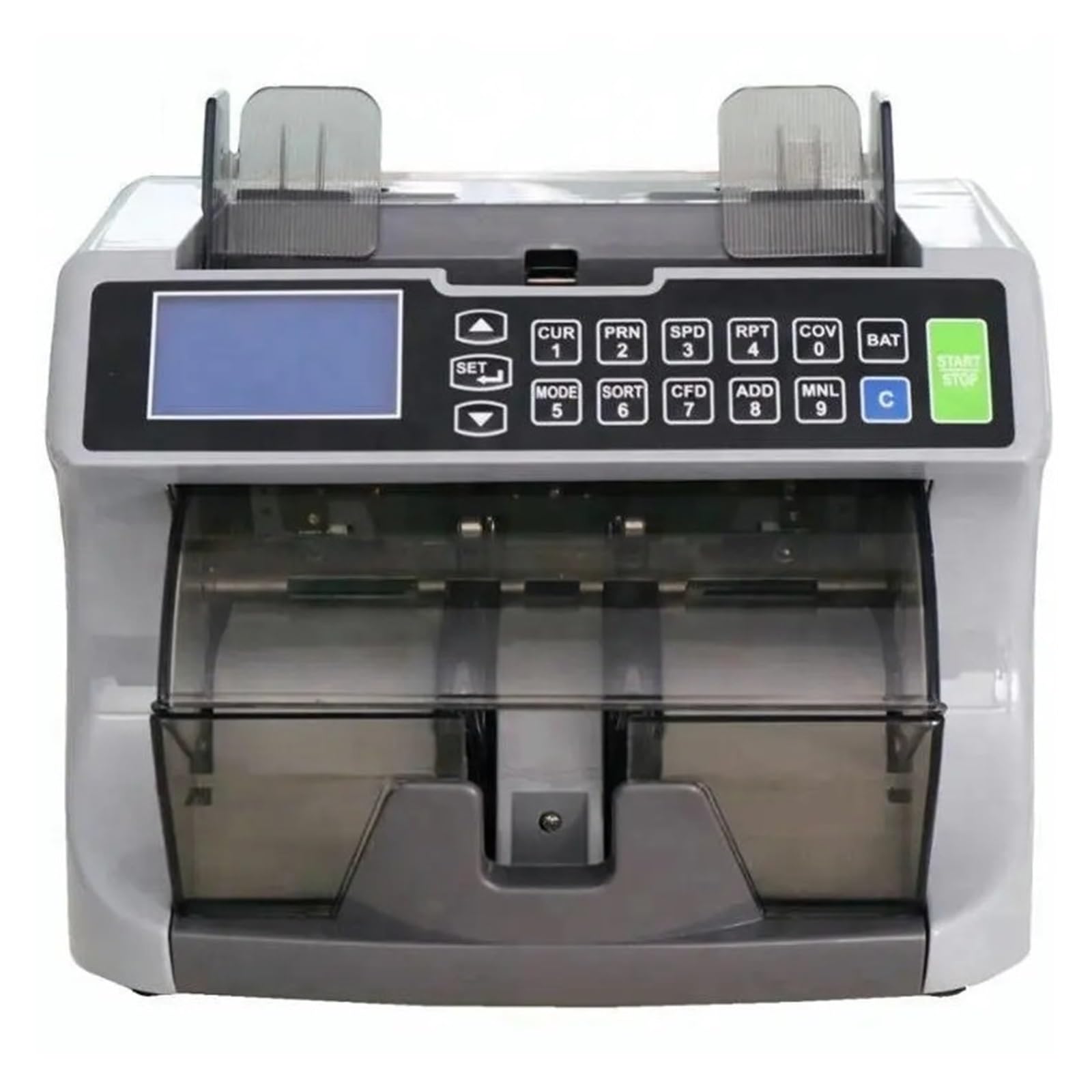 Liczarka Banknotów Money Count, Wyświetlacz LCD DB550 UV, Ładowany Od Przodu Partnerzy Biznesowi