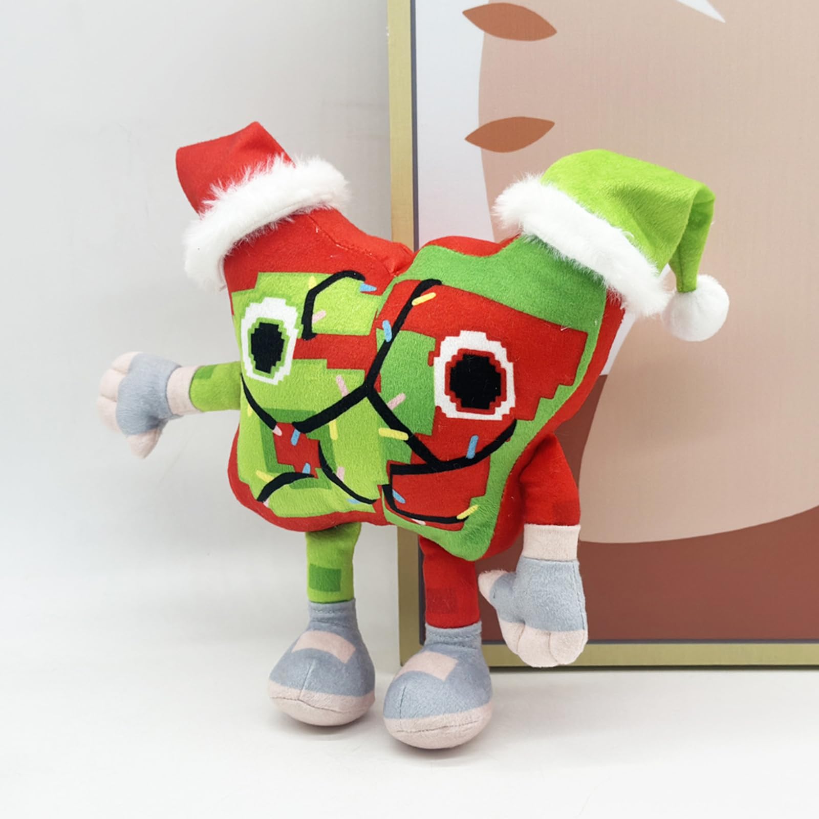 Festive 67 Peluche Six Seven Peluche Morbido Peluche Numero Personaggio Regalo di Compleanno