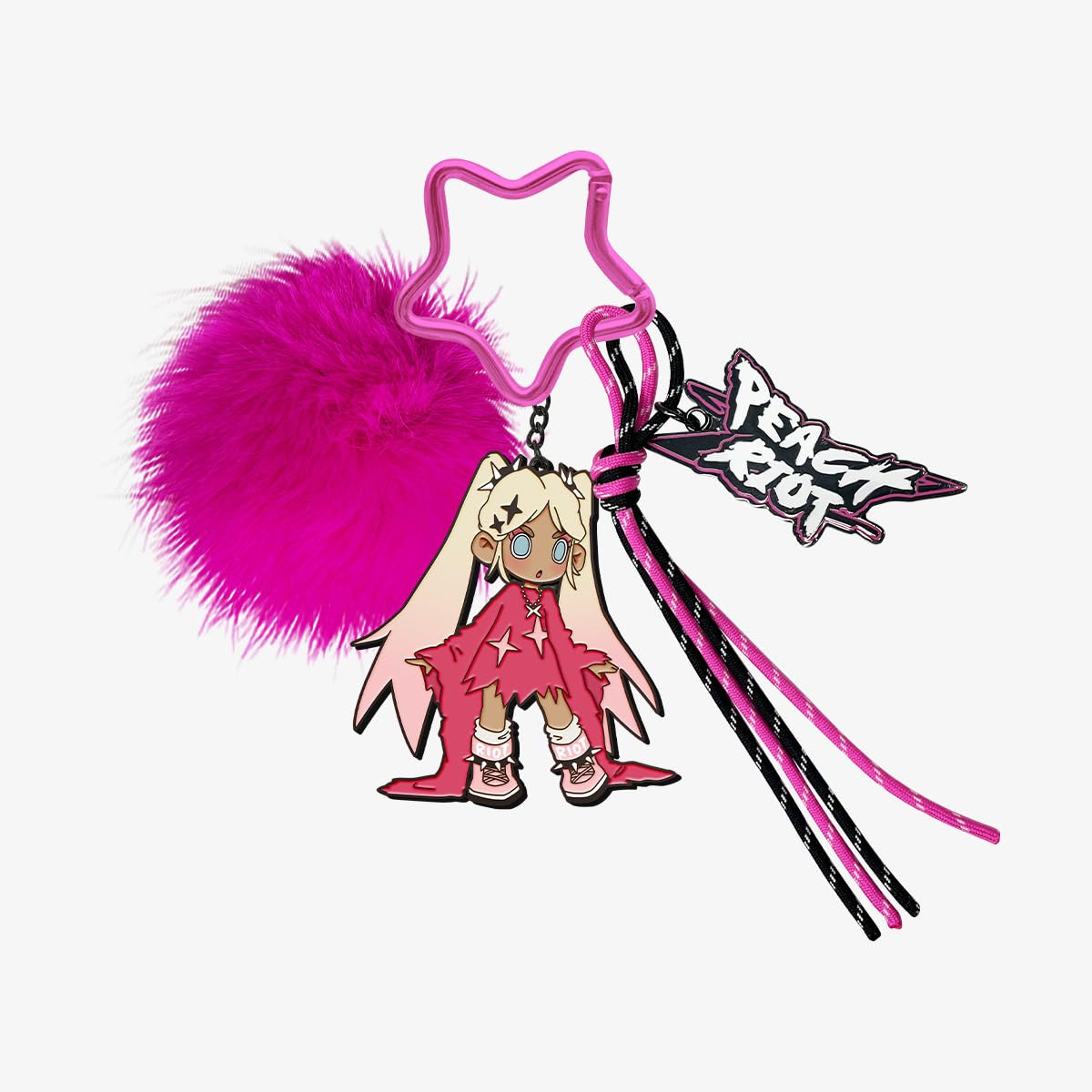 POP MART Lil Peach Riot: Loading! Series Loading Keychain POPPY 1Box Premium Design Gifts for Women Fan-Favorite Collectible Chic Art Toy Action Figure
