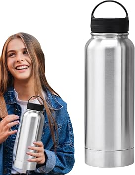 Diversion Safe Water Bottle, Insulated Stainless Steel Sports Tumbler | Secure Hot and Cold Beverage Container for Cards, Keys, Cash, and Valuables | Discreet Water Bottle Safe