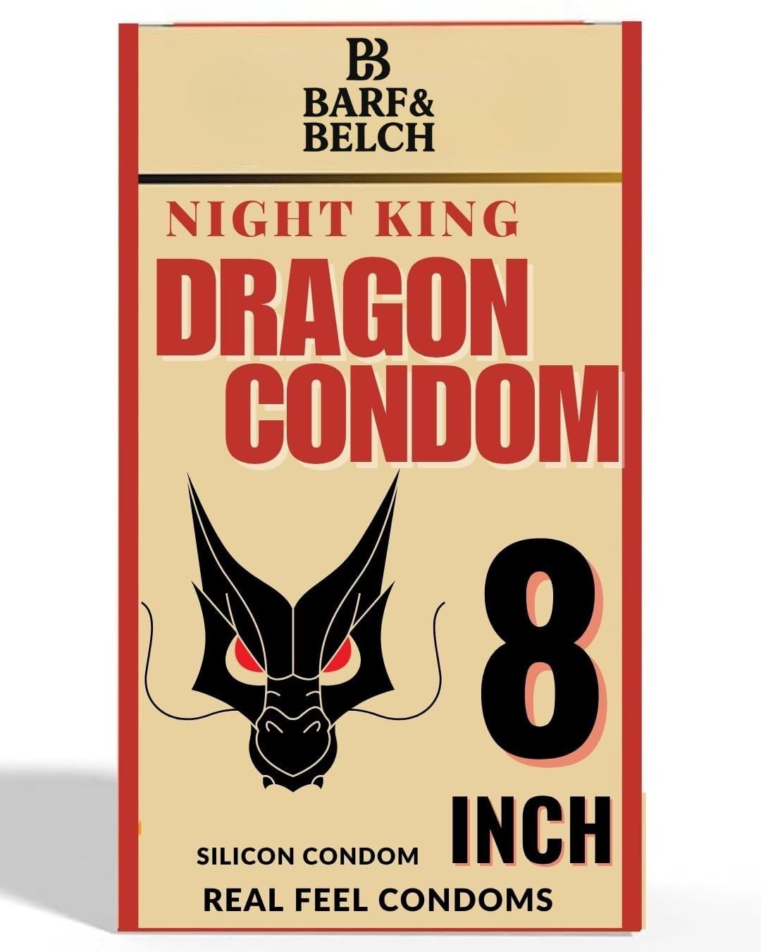 Premium Size Silicone Dragon 8 Inch Condom For Men | Dragon condom 6 inch big size silicone 1 Pcs.-image-32