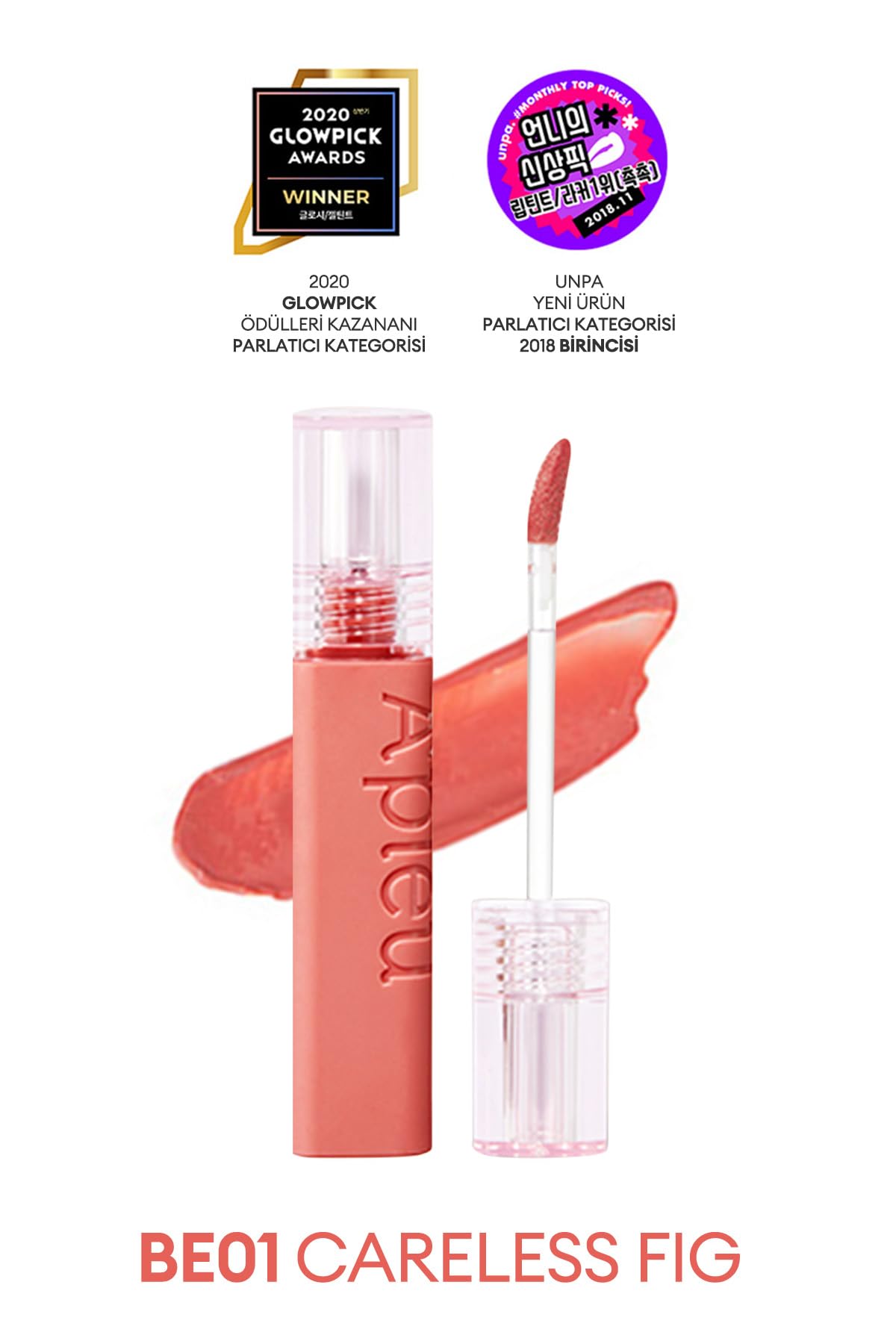 MISSHA Uzun Süre Kalıcı Parlak Tint APIEU Juicy Pang Tint (BE01)