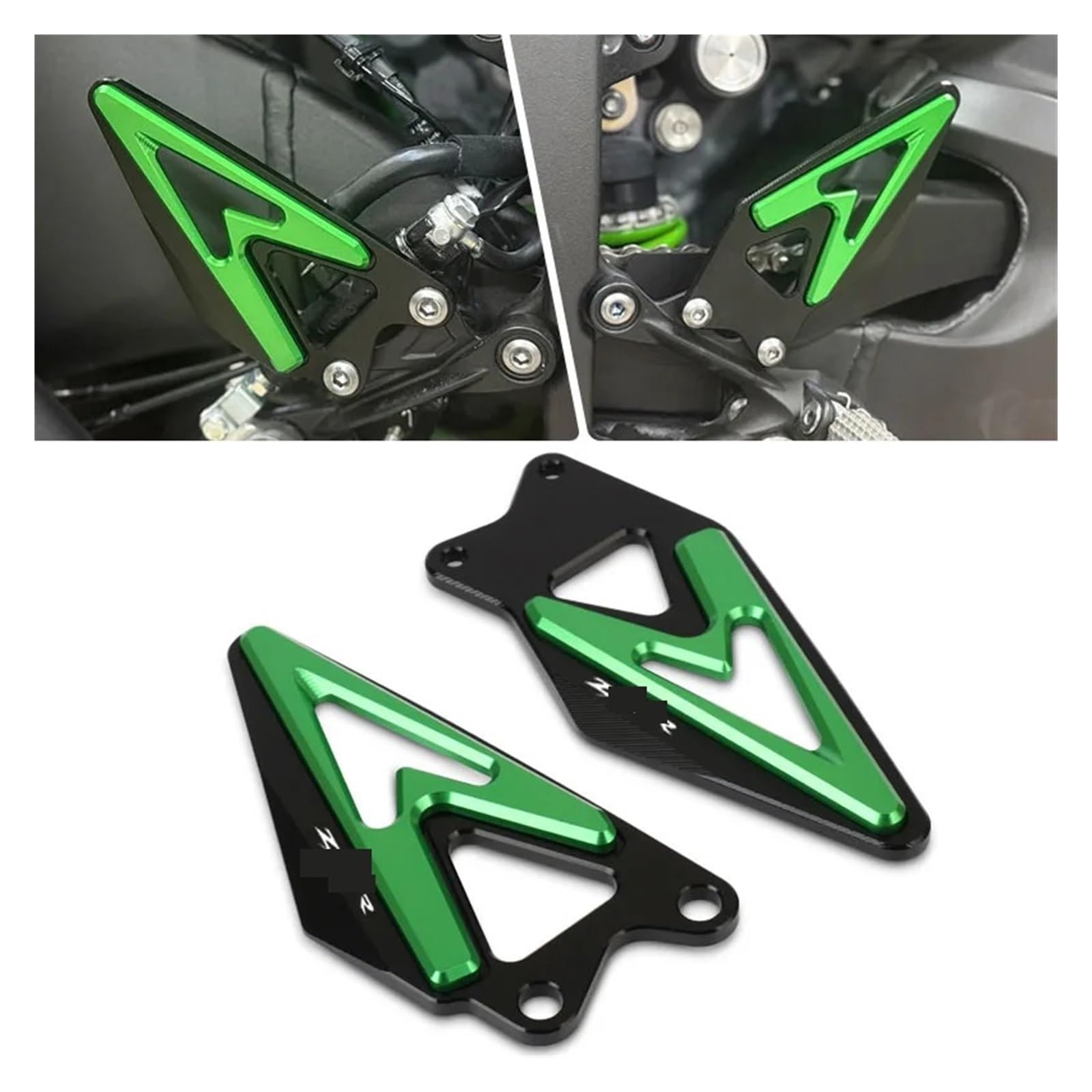 Motorcycle CNC Adjustable Rider Rear Sets Rearset Footrest Foot Rest ...