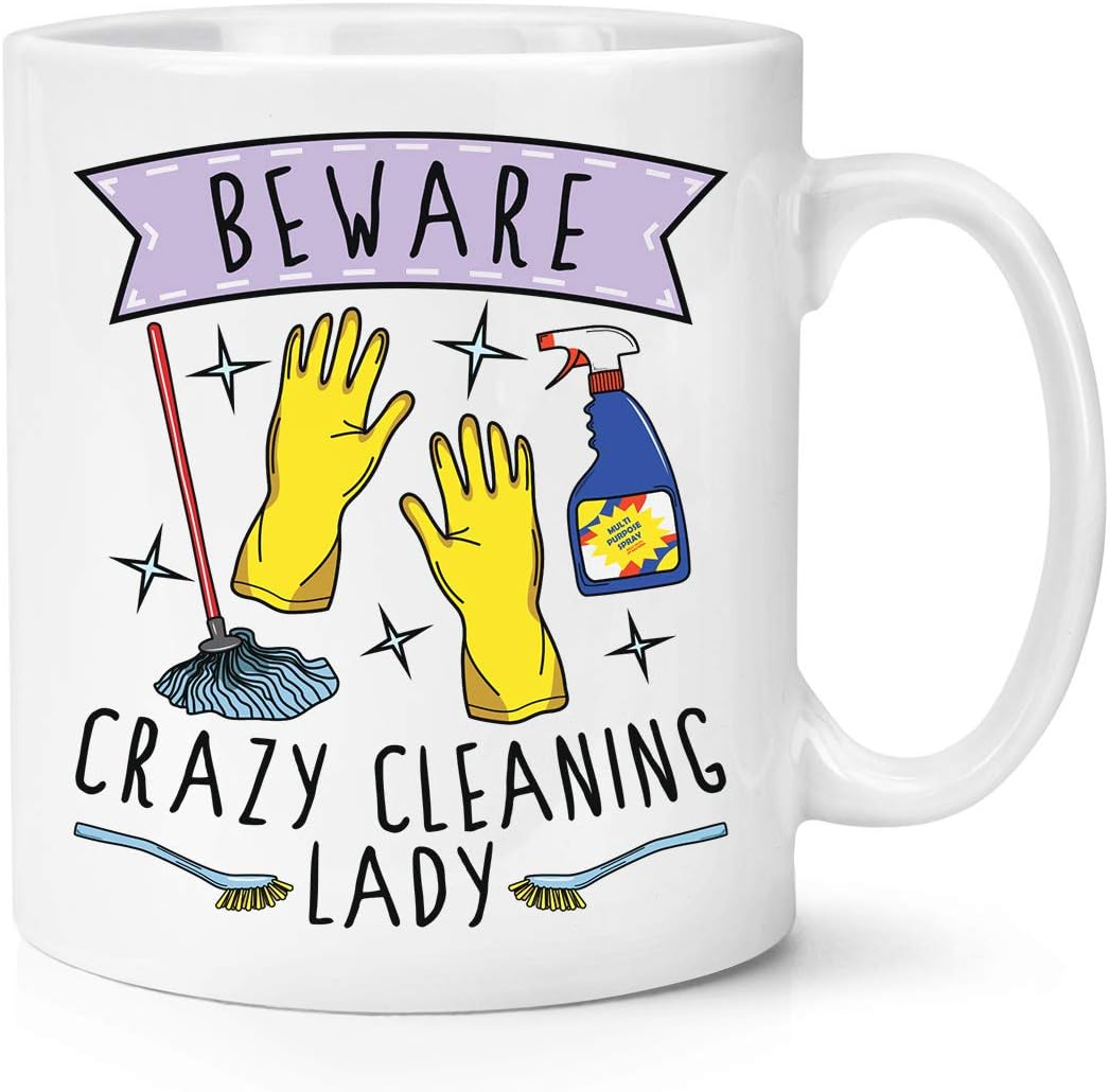 Beware Pazzo Coniglio Donna 284ml Tazza - Animale Divertente