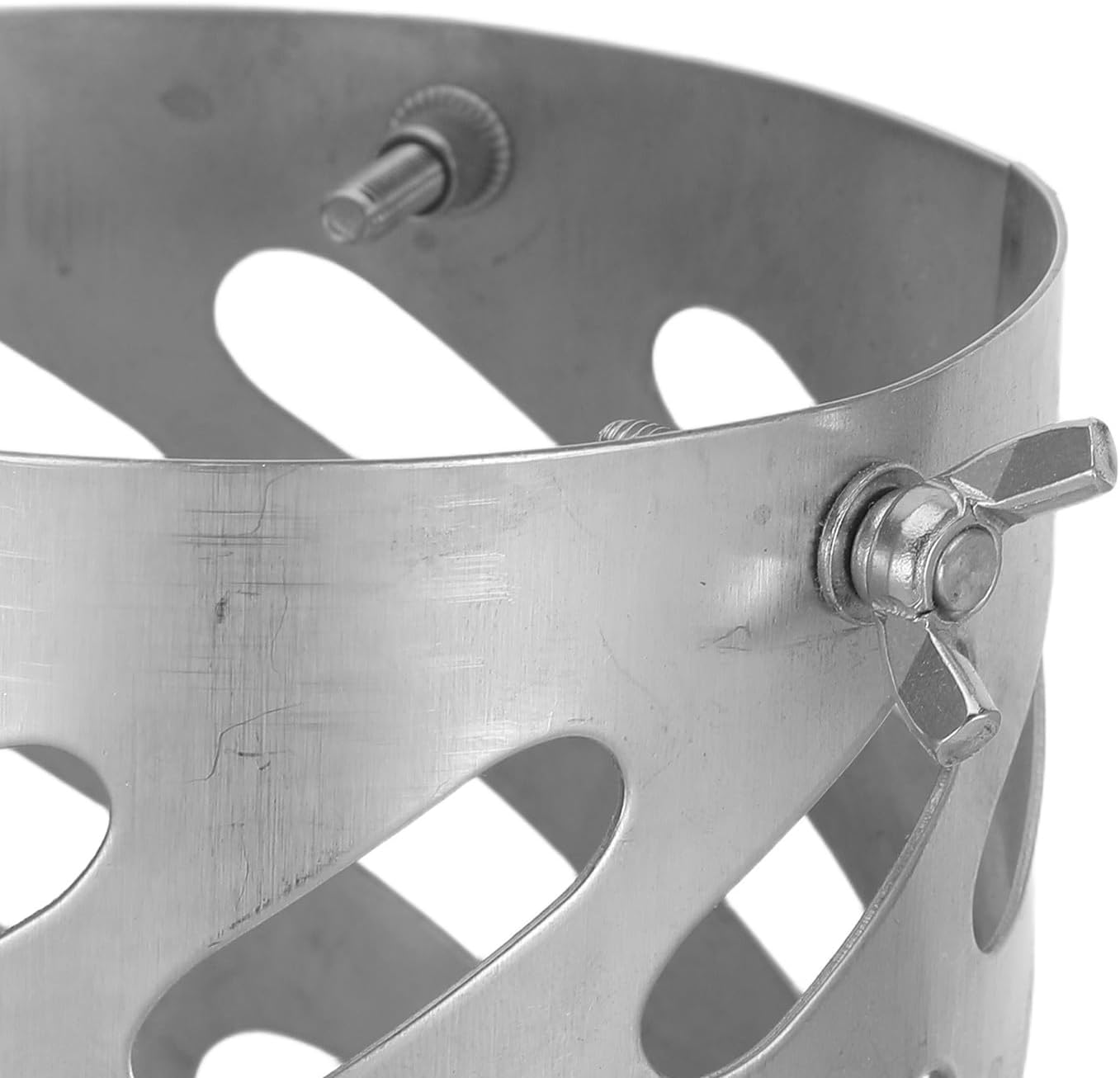 Anti Spark Tent Protection Mesh Cover - Chimney Tube Screen for Camping Stove Flue Exterior Heater Furnace Pipe Accessory