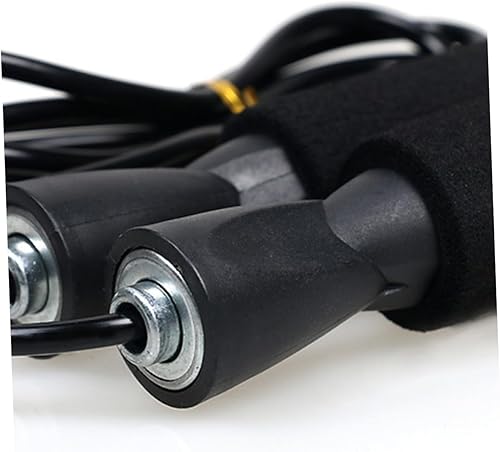 Miniatura 6 de 2PCS Ball Bearing Jump Rope with Ergonomic Non-slip Handles PVC Cord for Scuff Resistance and Flexibility Fitness Skipping Ropes for Men and Women