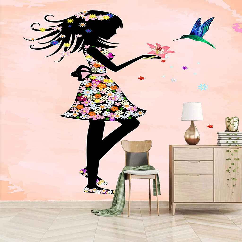 Papier peint toile 3D autocollant pour masquer les défauts des murs