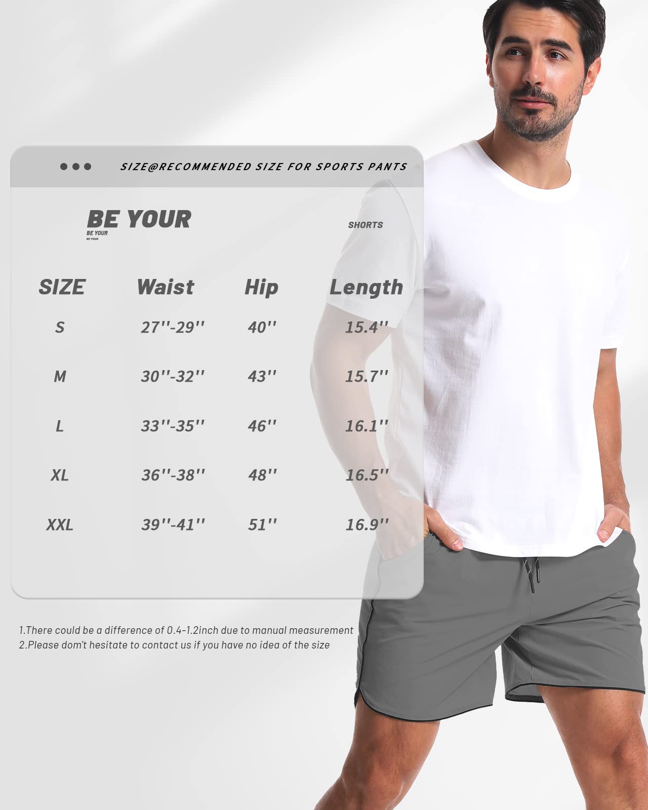 2 Pack Mens 5" Workout Athletic Shorts Quick Dry Gym Shorts with Pockets, Sports Exercise Running Shorts for Men