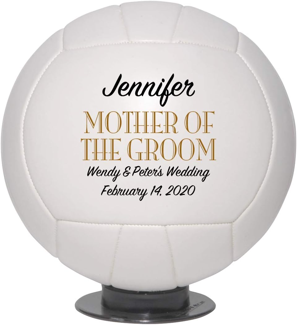 Ring Bearer Volleyball Wedding Keepsake, Personalized Custom Mini Volleyball (Ring Bearer)