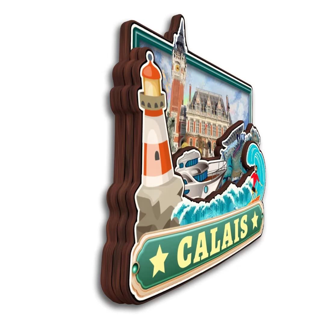 Magnete per frigorifero, souvenir turistico, decorazione 3D magnetica, collezione artigianale