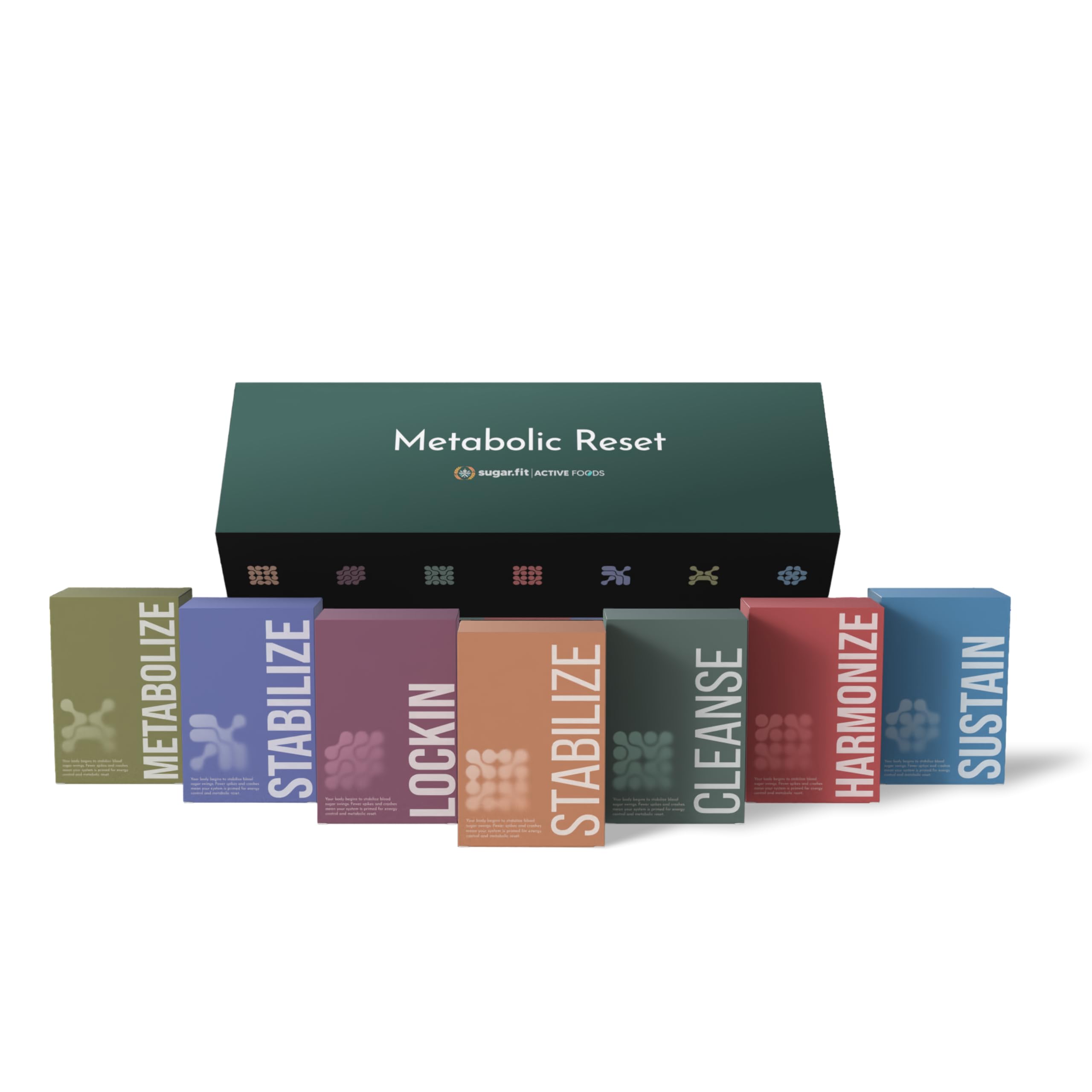 SugarFit 7-Day Metabolic Reset Kit | Lose Up to 3.5 Kg in 7 Days | Low GI, Doctor-Designed Meal Plan | Gut Cleanse + Metabolism Boost | Ready-to-Eat Soups, Bars, Teas & Snacks | Vegan | No Cooking-image-44