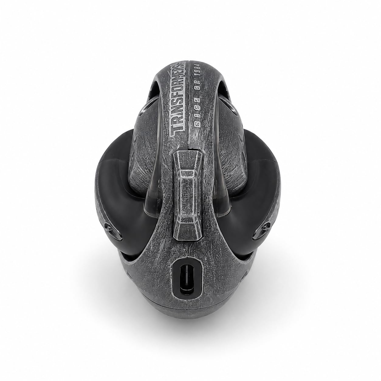 Transformers Flux T86 Auricolari wireless Bluetooth con gancio auricolare, custodia di ricarica per armatura in lega di zinco resistente, driver Hi-Fi da 14,2 mm, microfono integrato, modalità gioco e