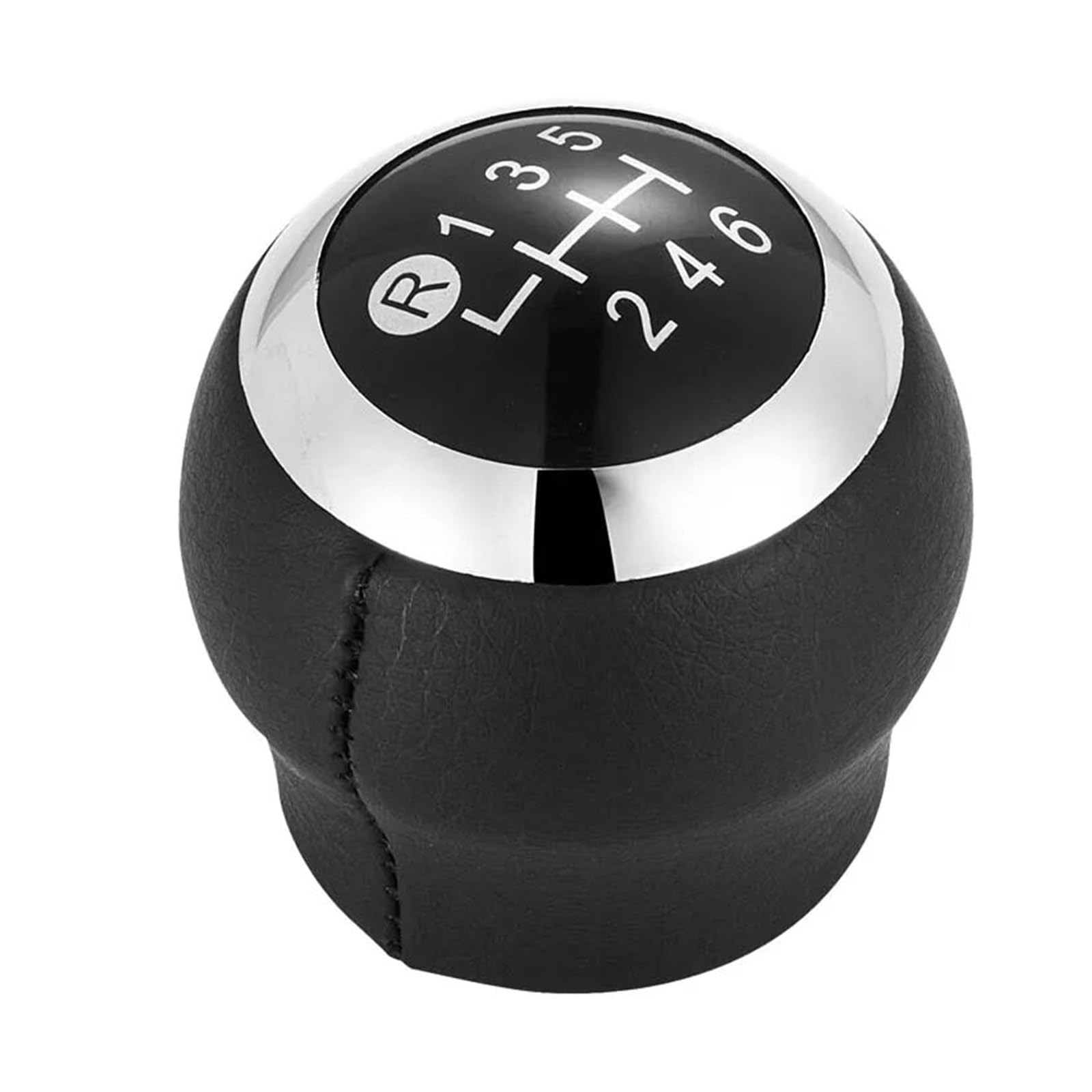 ZhanNuoBHd for Toyota for Corolla for RAV4 for Avensis 5/6 Speed Car Gear Shift Knob Lever Shifter Stick Handball Stick Shifter Lever Knob(Black 6 Speed)